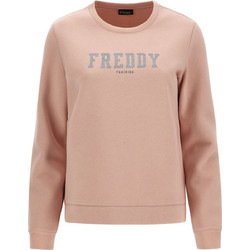 Freddy Γυναικείο Αθλητικό Φούτερ Σομόν F3WTRS3-P62