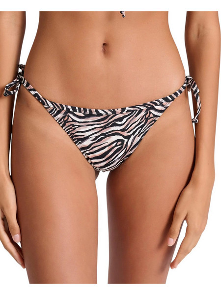 Funky Buddha Bikini Slip Animal Print Καφέ Μαύρο FBL009-111-16B