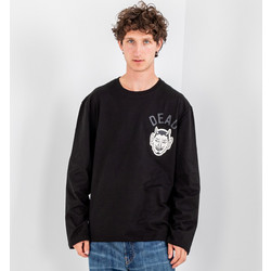 Tee Library Dead Long Sleeve T-Shirt (TDS-34-LT-Black)