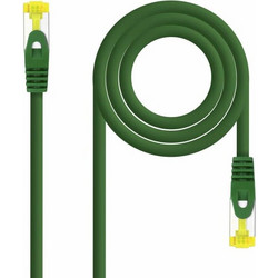 Nanocable S/FTP Cat.6a Καλώδιο Δικτύου Ethernet 3m Green