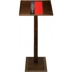 Ξύλινο Αναλόγιο Menu, 56x34xΥ118cm, wenge (1 ΤΕΜ)