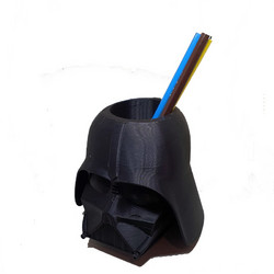 3d εκτυπωμένη μολυβοθήκη Darth vader Κωδ.19228