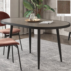 Νο 18 Τραπεζαρία O160x90x78 Με Επιλογές Χρωμάτων - Καστάνη Norse Oak