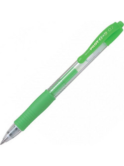 Pilot G-2 Στυλό Gel 0.7mm Νέον Πράσινο BL-G2-7-NG