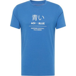 Mustang Ανδρικό T-shirt Κοντομάνικο Μπλε 10135225234