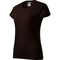 Malfini Basic Γυναικείο Αθλητικό T-Shirt Καφέ MLI-13427