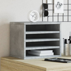 Έπιπλο Οργάνωσης Γραφείου Γκρι Σκυρ. 36x26x29,5εκ Επεξ. Ξύλο 848048