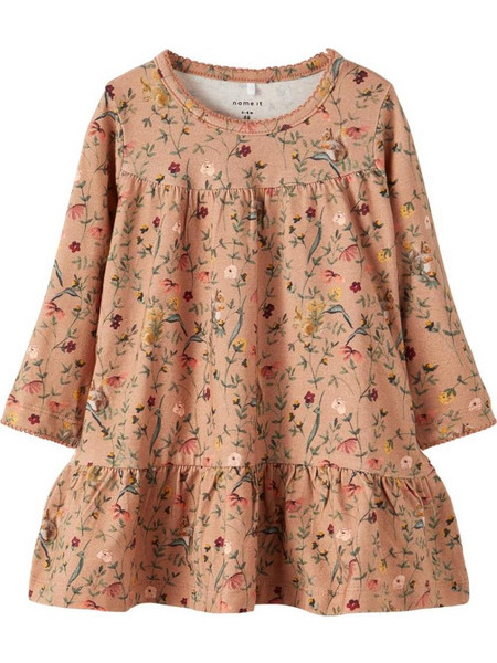 Φόρεμα μπεμπέ name it-13196363-CAL-organic cotton