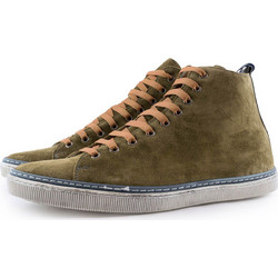 Northway Ανδρικά Μποτάκια Suede Χακί 900