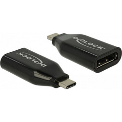 Αντάπτορας Delock Type-C (M) to DisplayPort (F) Black