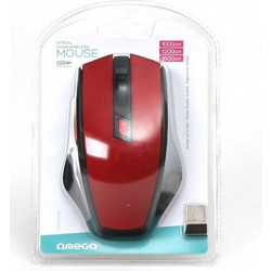 Omega OM08 Wireless Red