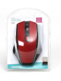 Omega OM08 Wireless Red