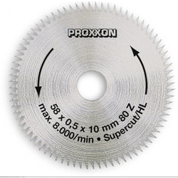 PROXXON ΔΙΣΚΟΣ ΚΟΠΗΣ SUPER CUT 58ΜΜ 80 ΔΟΝΤΙΑ 2801440