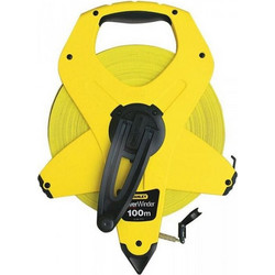 STANLEY ΜΕΤΡΟΤΑΙΝΙΑ ΑΝΟΙΧΤΟΥ ΚΕΛΥΦΟΥΣ ΑΠΟ FIBREGLASS POWER WINDER 100m 2-34-777