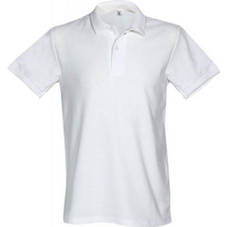 Ανδρικό Κοντομάνικο Τύπου Polo 100%cot 180gr Λευκό