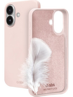 SBS INSTICT COVER IPHONE 16 pink backcover