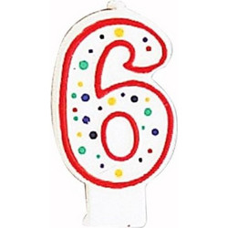 Κεράκι Polka Dot 6" Creative Converting
