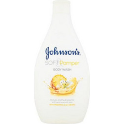 Johnson's Soft & Pamper Αφρόλουτρο σε Gel 400ml
