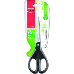 Ψαλίδι MAPED ESSENTIALS 17cm ΣΥΜΜΕΤΡΙΚΟ ΜΑΥΡΟ 5ετή Εγγύηση 468010