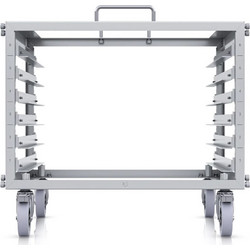 Ubiquiti U-Rack-6U-TL, Toolless Mini Rack, 6U depth 460mm with 24-Port Blank Patch Panel