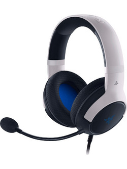 Razer Kaira X PlayStation Gaming Headset Over Ear White Black