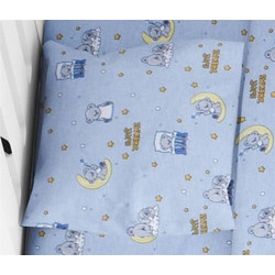 DIM Μαξιλαροθήκη Εμπριμέ Sweet Dreams Sky Blue 551 35X45