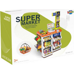 ΣΟΥΠΕΡ ΜΑΡΚΕΤ LUNA TOYS ΣΕΤ 48 ΤΜX. ΜΕ ΦΩΣ ΚΑΙ ΗΧΟ 48X41X82 ΕΚ
