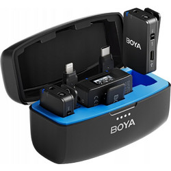 Boya Boyamic & Iphone Σετ 2 Μικρόφωνα Πέτου USB-C / Lightning