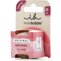 Invisibobble Everyday Original Hair Spiral All Hair, Crystal Clear (3τμχ) - Λαστιχάκια Μαλλιών