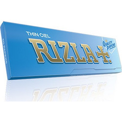 Χαρτάκια στριφτών τσιγάρων Rizla γαλάζια 60 φύλλα