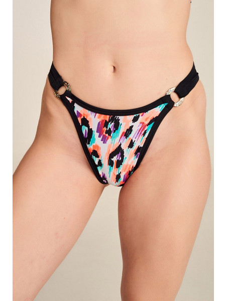 PCP Yasmine Bikini Brazil Animal Print Μωβ