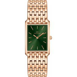 Daniel Wellington Bound Γυναικείο Ρολόι με Ροζ Χρυσό Μεταλλικό Μπρασελέ DW00100704