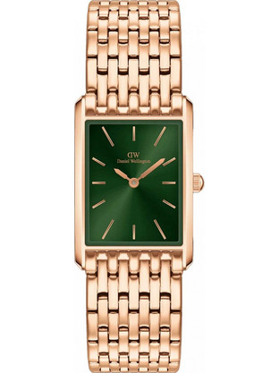 Daniel Wellington Bound Γυναικείο Ρολόι με Ροζ Χρυσό Μεταλλικό Μπρασελέ DW00100704