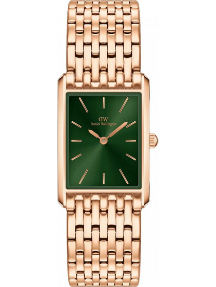 Daniel Wellington Bound Γυναικείο Ρολόι με Ροζ Χρυσό Μεταλλικό Μπρασελέ DW00100704