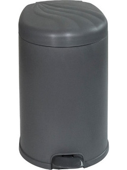 Χαρτοδοχεία Μπάνιου 6 Λίτρων Technoset 800-051 Ανθρακί Soft-Close