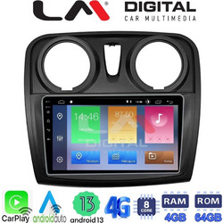 LM Digital ZC8457 Ηχοσύστημα Αυτοκινήτου με Οθόνη Αφής USB Bluetooth & GPS