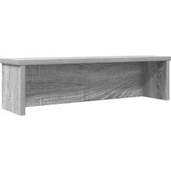 vidaXL Ράφι κουζίνας στοιβαζόμενο Γκρι Sonoma 60x15x16 εκ