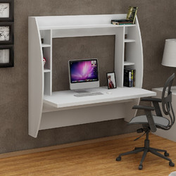 Hanah Home Buglem Γραφείο White 123.6x55x120cm 550ARN2204