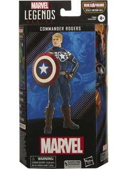 Hasbro Marvel Legends Commander Rogers Φιγούρα Δράσης για 4+ Ετών 15cm F3685