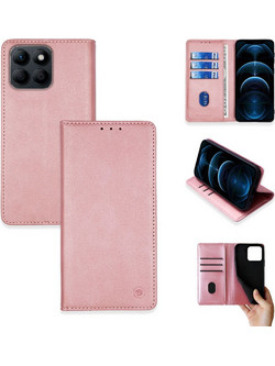 Sonique Vintage Magnet Wallet Θήκη (Honor X8b) Ροζ Χρυσό