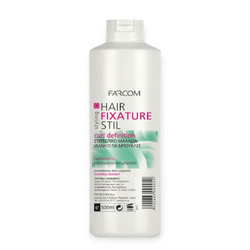 Farcom Fixture Stil Curl Definition Κρέμα Φορμαρίσματος Μαλλιών για Μπούκλες 500ml