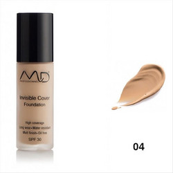 MD Professionnel Invisible Cover 04 Honey Liquid Foundation SPF30 30ml