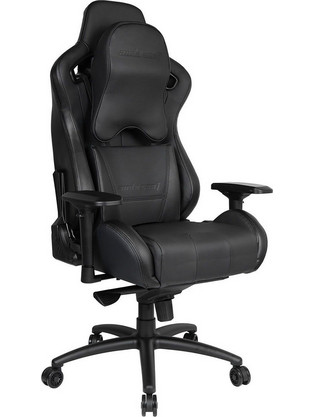 Anda Seat Dark Knight Premium Καρέκλα Gaming Δερματίνης με Ρυθμιζόμενα Μπράτσα Μαύρη
