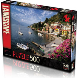Puzzle JUNIOR Lake Como 500 Κομμάτια