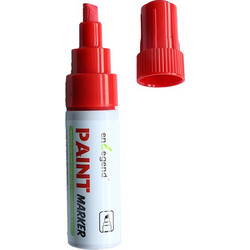 Enlegend Μαρκαδόρος Λαδιού 8.0mm Κοντός Κόκκινος (ENL-PT280S-RD) (ENLPT280SRD)