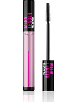Claresa Mega Lenght Black Mascara για Μήκος 10ml