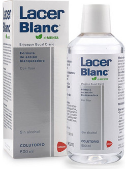 Lacer Blanc Mint Στοματικό Διάλυμα για Λεύκανση 500ml