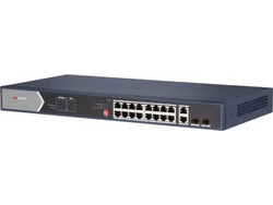 Hikvision DS-3E0520HP-E Unmanaged L2 Switch με 16 Θύρες Ethernet 1Gbps και 4 SFP Θύρες