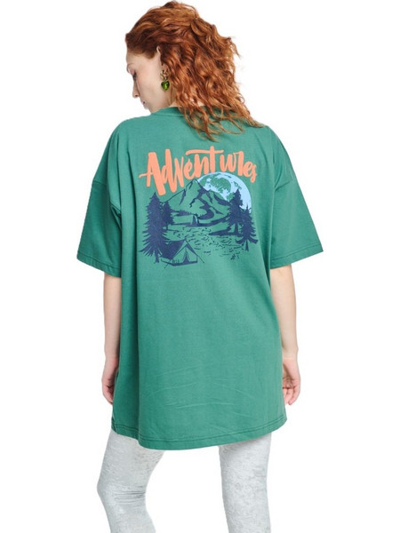 PCP Adventure Short-Sleeve T-Shirt - Dark Green (One Size)