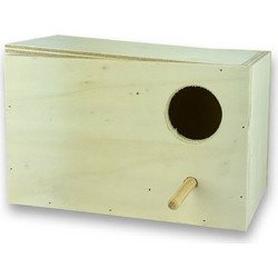 Padovan Nido Legno L5 - Ξύλινη Φωλιά για Budgies Lovebirds 21x15x14cm